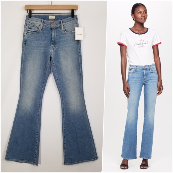MOTHER Denim - NWT Mother Denim The Weekender Flare Stretch Jeans in Shoot To Thrill 26, 27
